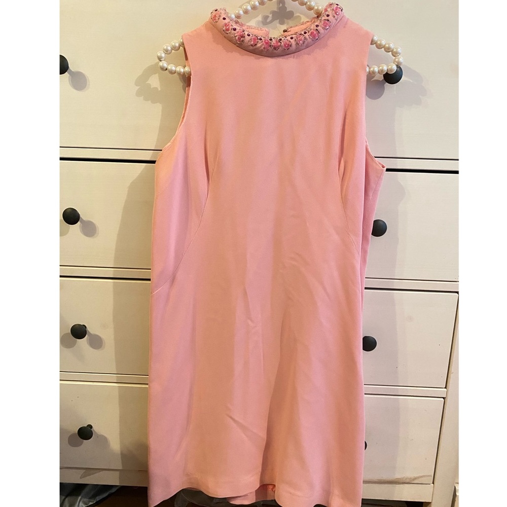 Vintage 60s jewel collar Dress